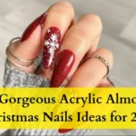 Acrylic-Almond-Christmas-Nails