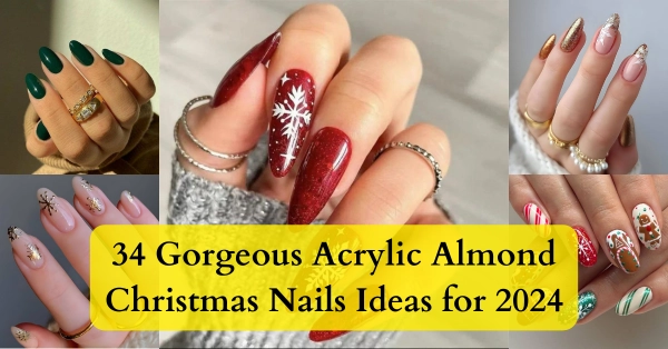 Acrylic-Almond-Christmas-Nails