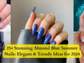 Almond-Blue-Summer-Nails