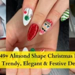 Almond-Shape-Christmas-Nails