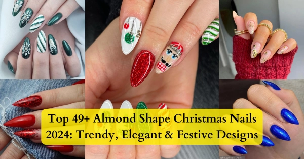 Almond-Shape-Christmas-Nails