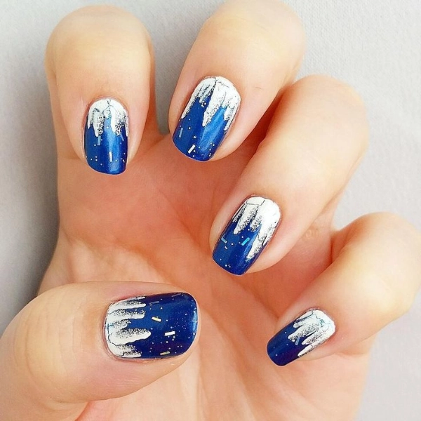 Blue-Christmas-Nail-Blue-Icicles