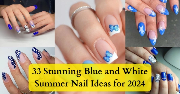 Blue-and-White-Summer-Nail