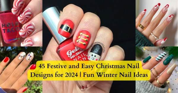 Easy-Christmas-Nail-Designs