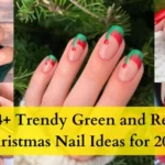 Green-and-Red-Christmas-Nail