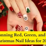 Red-Green-and-White-Christmas-Nail