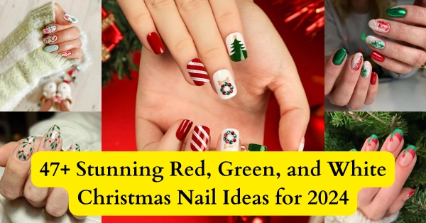 Red-Green-and-White-Christmas-Nail