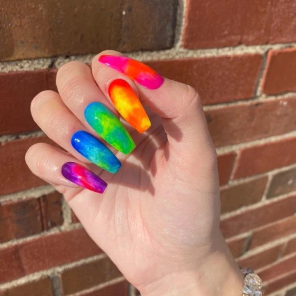 Short-Acrylic-Coffin-Nails-Tie-Dye