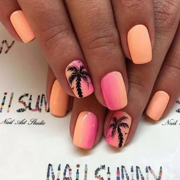 Short-Coffin-Summer-Nails-Tropical