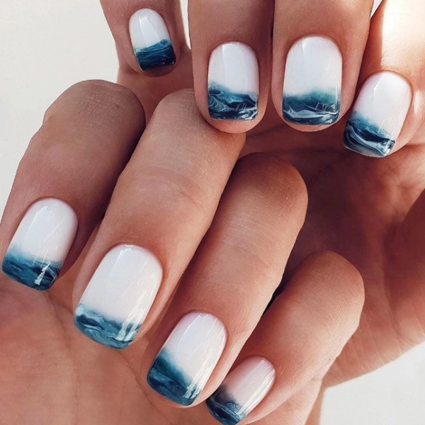 Short-Gel-Summer-Nails-Ocean