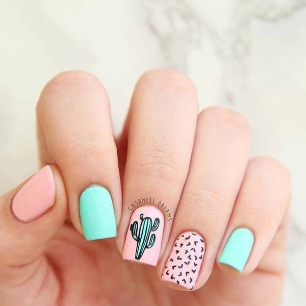 Short-Square-Summer-Nails-Cacti-and-Succulents