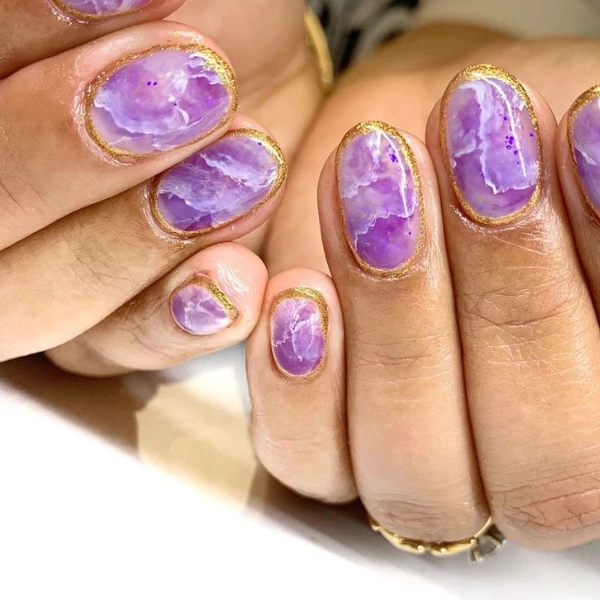 Simple-Purple-Summer-Nails-Amethyst