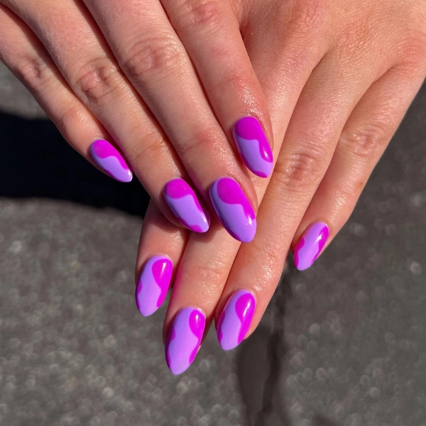 Simple-Purple-Summer-Nails-Bold-and-Bright