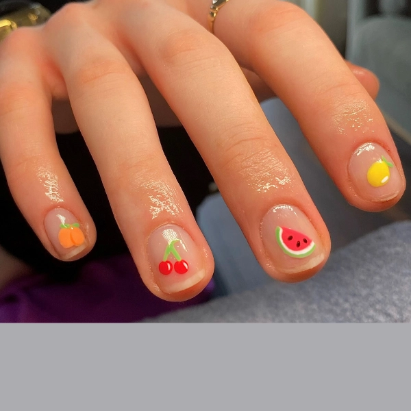 Trendy-Summer-Nail-Summer-Fruits