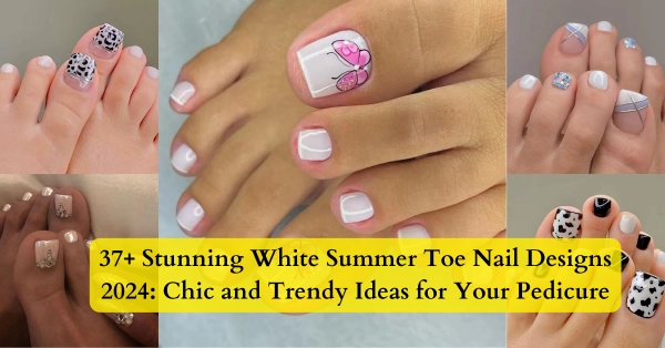 White-Summer-Toe-Nail