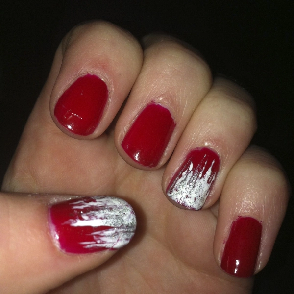 red-christmas-nails-Icicle-Design