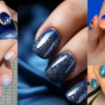 short-blue-summer-nails