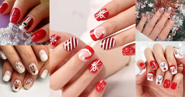 short-square-Christmas-nails