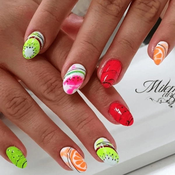 summer-nail-designs-Fruit-Punch