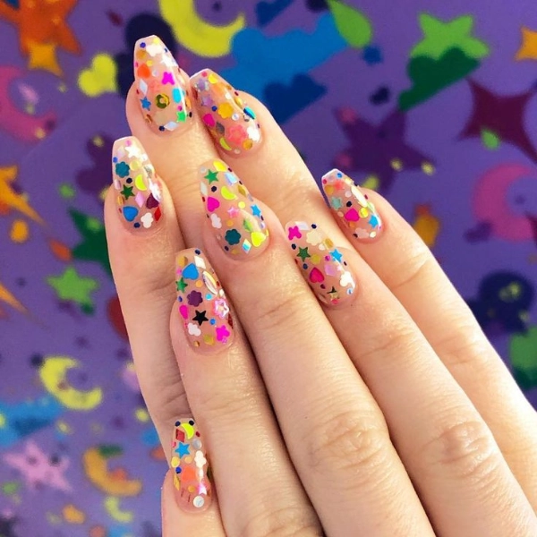 summer-nails-Confetti-Sparkles