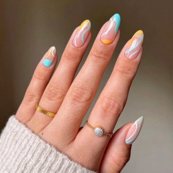 trendy-summer-nails-Minimalist