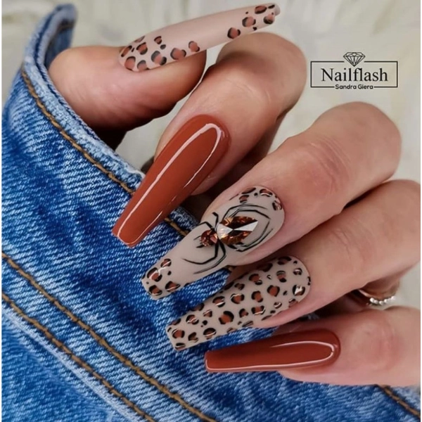 Autumn-Fall-Nail-Leopard-Print