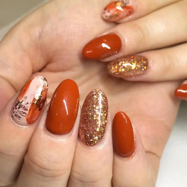 Autumn-Fall-Nail-Sparkling-Sienna