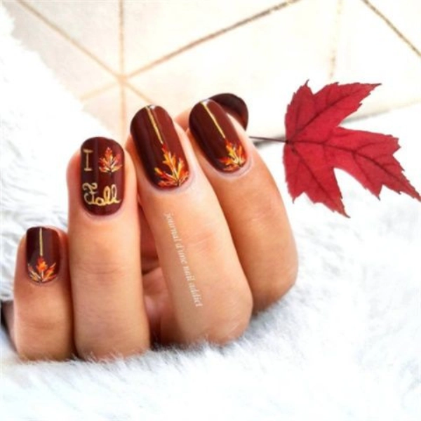 Autumn-Fall-Nail-Spiced-Latte