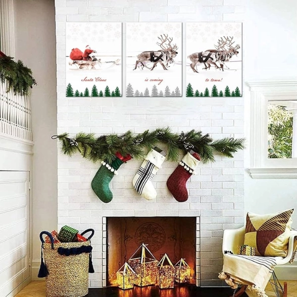 Christmas-Decor-Small-Apartments-Christmas-Art-Prints