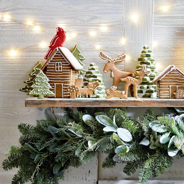 Cozy-Christmas-Decor-Christmas-Village-Display