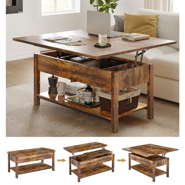 Cozy-Coffee-Table-Small-Living-Rooms-Convertible-Designs