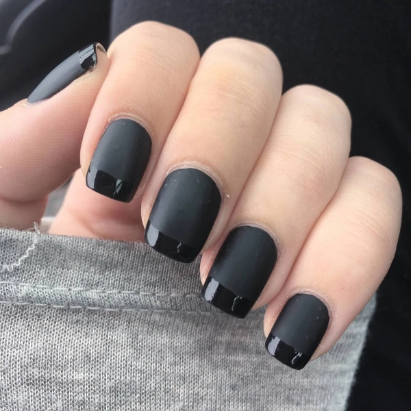 Dope-Nail-Short-Black-Matte-and-Glossy