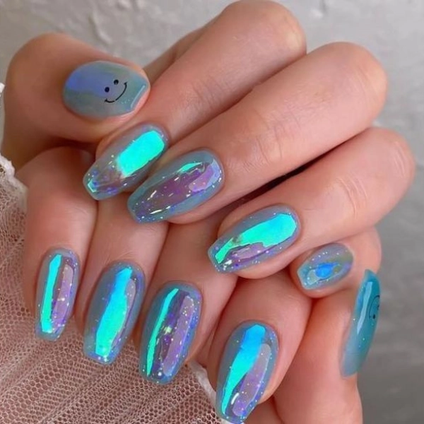 Dope-Nail-Swag-Style-Holographic-Shine