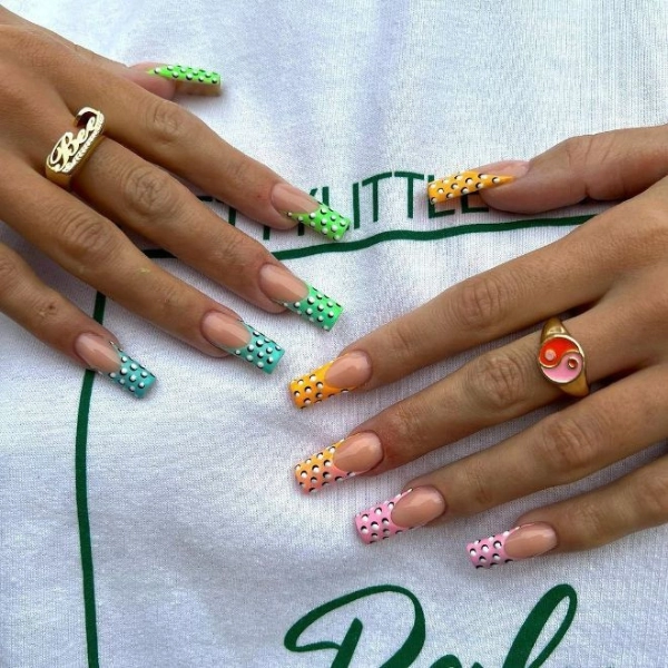 Dope-Nail-Swag-Style-Polka-Dots