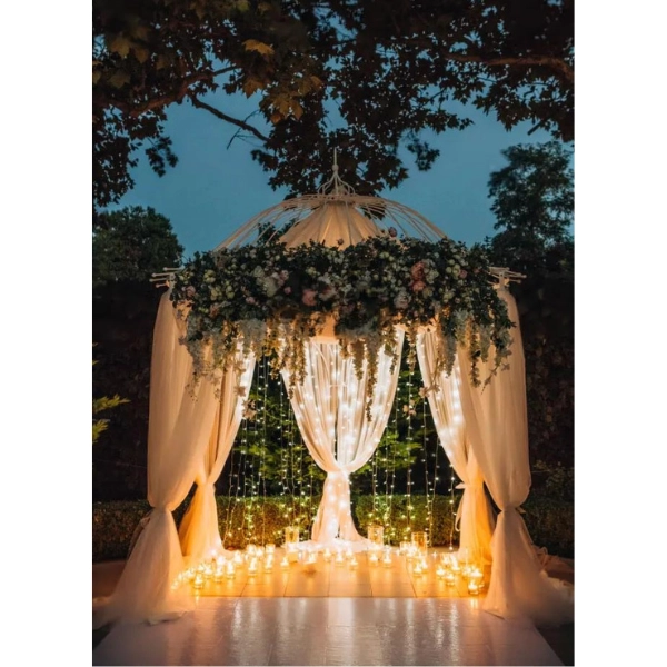 Fairy-Forest-Wedding-Ceremony-Decor-Fairy-Light-Curtains