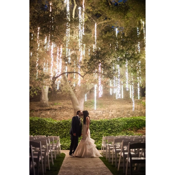 Fairy-Forest-Wedding-Ceremony-Decor-Twinkling-String-Lights