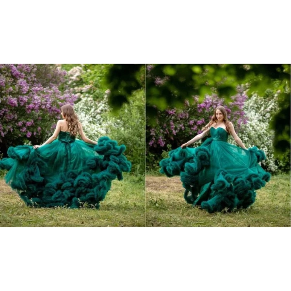 Fairy-Wedding-Dress-in-Green-Enchanting-Green-Wedding-Gown