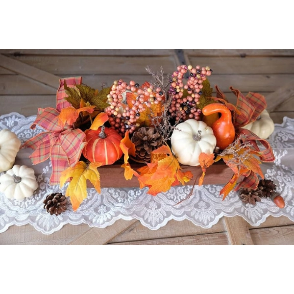 Fall-Decor-Ideas-for-Home-Pumpkin-Centerpieces