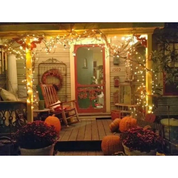 Fall-Decor-Ideas-for-Home-String-Lights