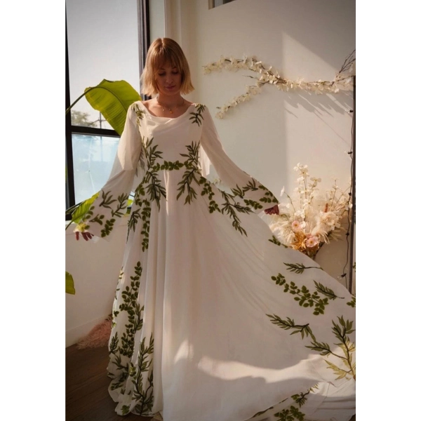 Forest-Fairy-Wedding-Dresses-Long-Sleeves