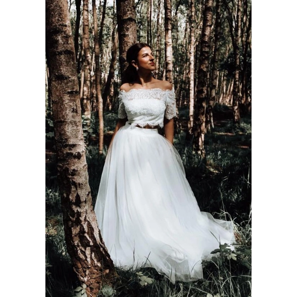 Forest-Fairy-Wedding-Dresses-Two-Piece