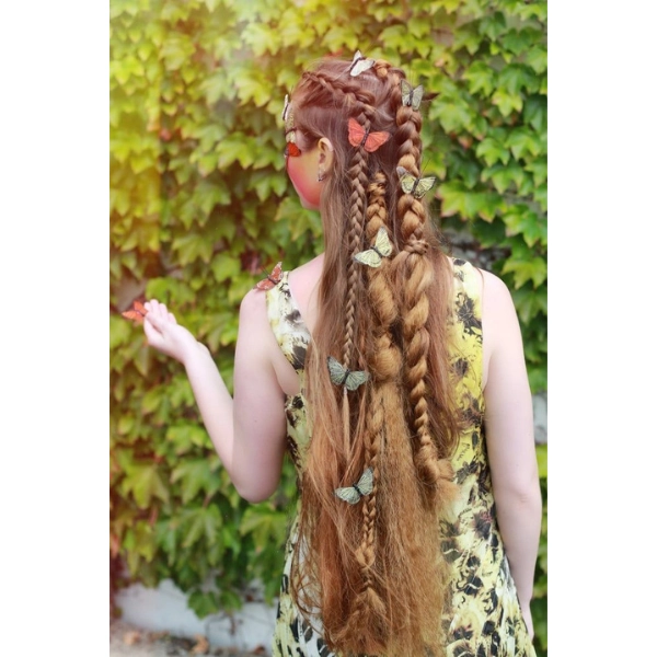 Forest-Fairy-Wedding-Hair-Boho-Braids