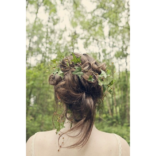 Forest-Fairy-Wedding-Hair-Messy-Bun