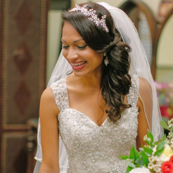 Forest-Fairy-Wedding-Hair-Side-Swept-Waves