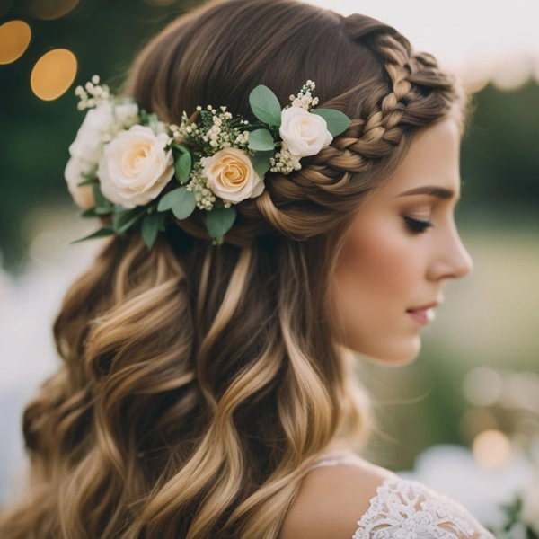 Forest-Fairy-Wedding-Hair-Twisted-Crown