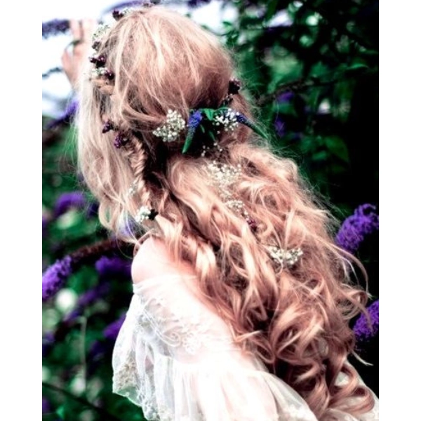 Forest-Fairy-Wedding-Hair-Waterfall-Braid