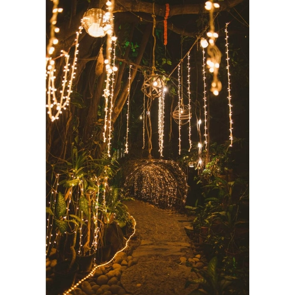 Forest-Fairy-Wedding-Ideas-Hanging-Lanterns