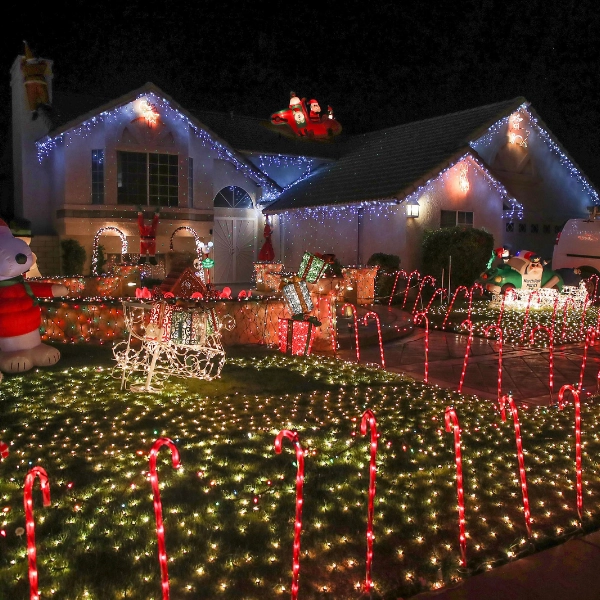 Outdoor-yard-Christmas-decor-Candy-Cane-Lane