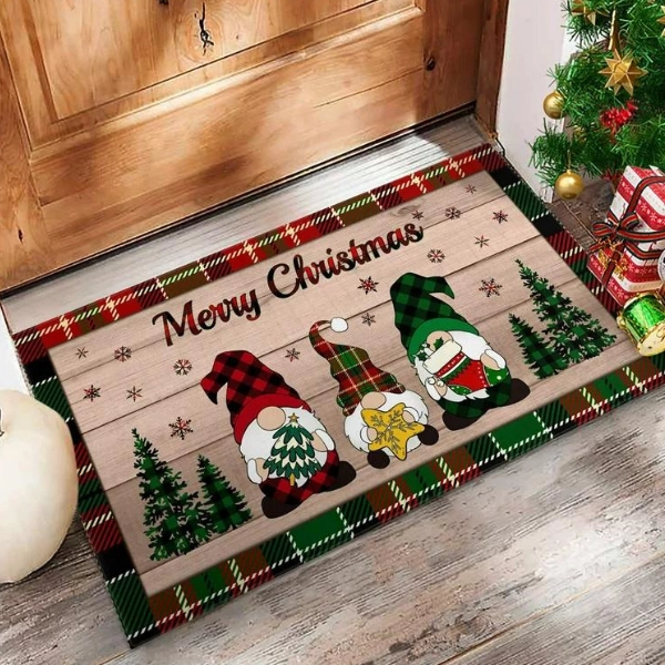 Outdoor-yard-Christmas-decor-Holiday-Doormat