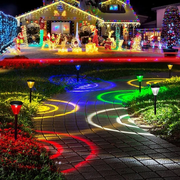 Outdoor-yard-Christmas-decor-Pathway-Lanterns